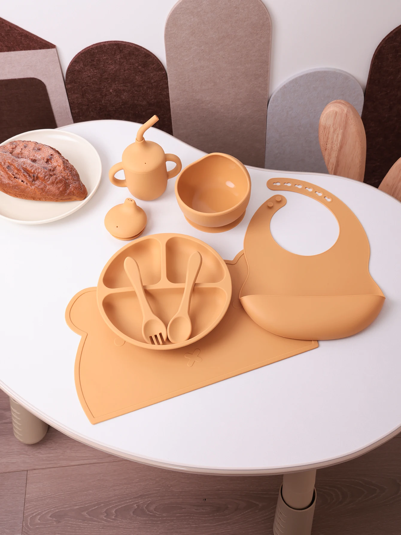 Ensemble d'alimentation en Sil - Plate Suction Toddler avis et prix