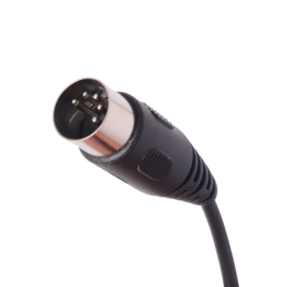 6 بوصة في DIN5 إلى Mini DIN6 PS/2 ذكر إلى أنثى محول لوحة المفاتيح محول وصلة كابل DIN5 5 دبوس إلى MDIN6 6 Pin M/F للكمبيوتر لينكس