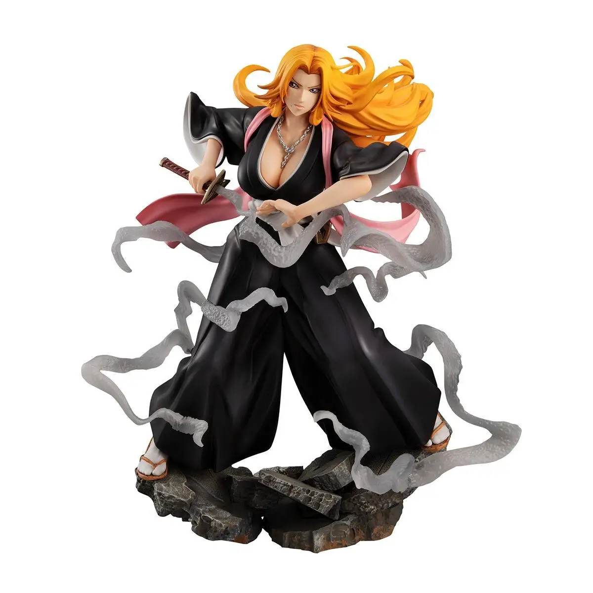 In Stock Megahouse G.E.M.Series BLEACH Matsumoto Rangiku New Original Anime Figure Model Toys for Boys Action Figures Collection