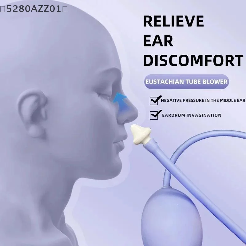 

らasserHMA58 Makananемое средство для снятия давления ушей, разблокировщик трубки эustachian, балансирующее давление ушей для снятия шума в ушах и боли в ушах