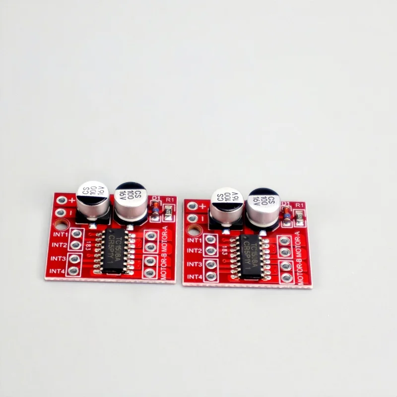 L298N Mini Motor Driver Module DC Dual H-Bridge 2V-10V 1.5A PWM Speed Controller for Arduino Smart Car Robot