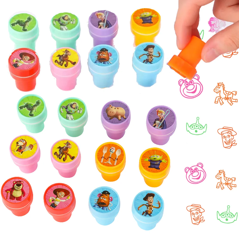 2026 Cartoon Toy Story Stamp Cartoon Cute Children's Birthday Party Gift Classroom Rewards Prizes Boy And Girls Birthday Gifts