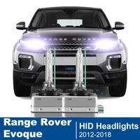 Bombilla de faro de xenón HID de 2 uds para Land Rover Range Rover Evoque 2012-2018 6000K haz alto y bajo (solo se ajusta a la bombilla original es de xenón)