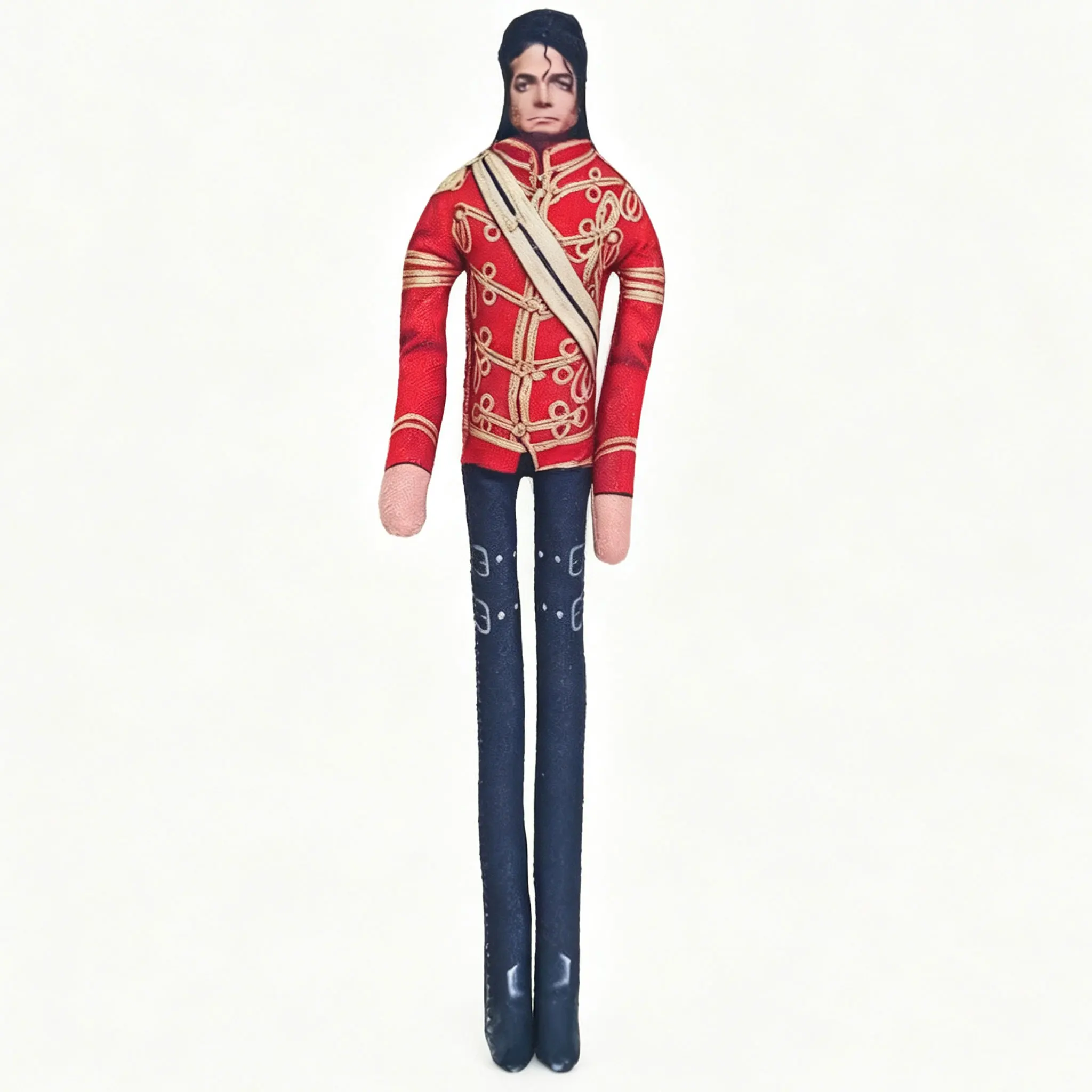Anime Cosplay MJ Michael Jackson Plüschfigur, Plüschpuppe, Stofftier, Raumdekoration, abstrakte Bewegliche Requisiten – Detail 4