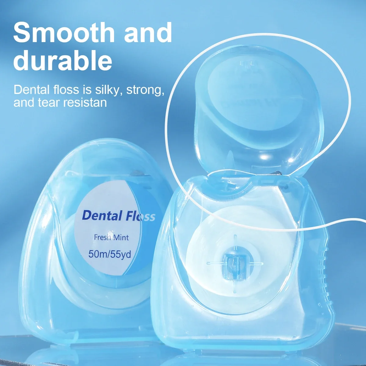 Fio dental ultraclean de menta, 1-10 peças, remoção eficaz de placa, proteção dos dentes e gengivas, resistente a rasgos, para limpeza completa de áreas estreitas