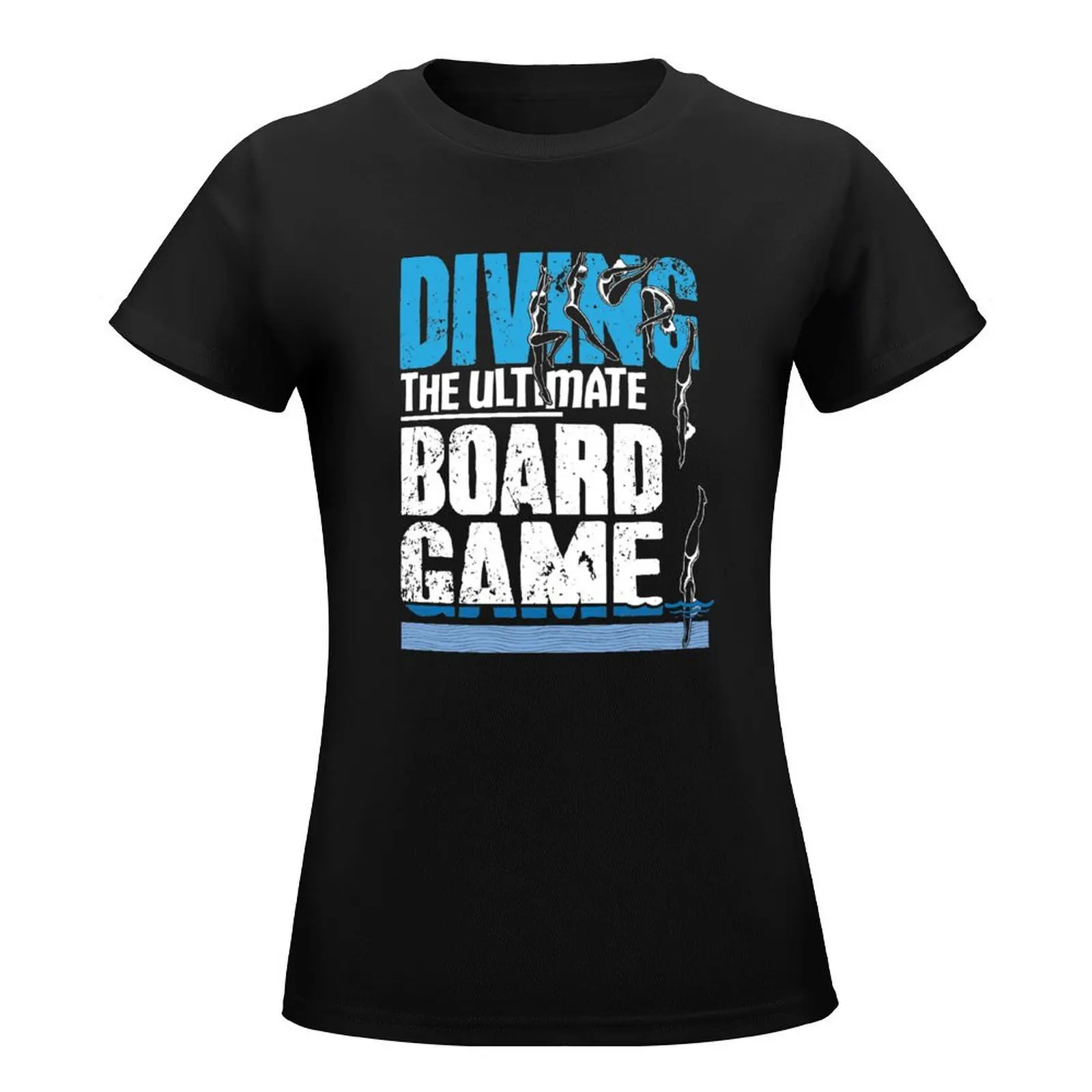 Diving The Ultimate Board Game T-Shirt Aesthetic clothing Female clothing t shirts for Women graphic