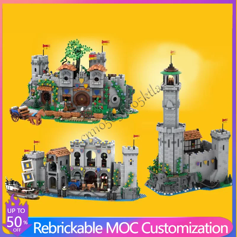 

Конструктор 9887 деталей 3в1, альтернативные сборки 10305, модульный конструктор MOC, индивидуальная сборка, модель из строительных блоков, игрушка-конструктор DIY, подарки на праздники