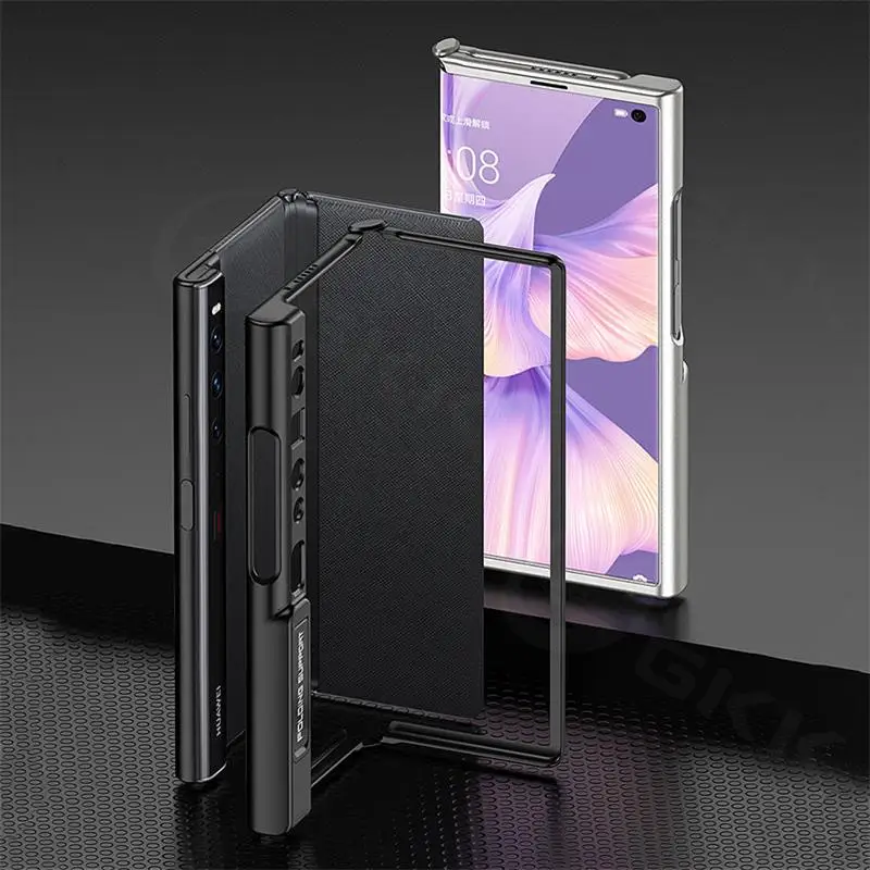 Ultra-thin All-around Frame Plastic Case For Huawei Mate XS 2 Case Anti-knock Protection Bracket Cover For Huawei Mate XS2 Funda