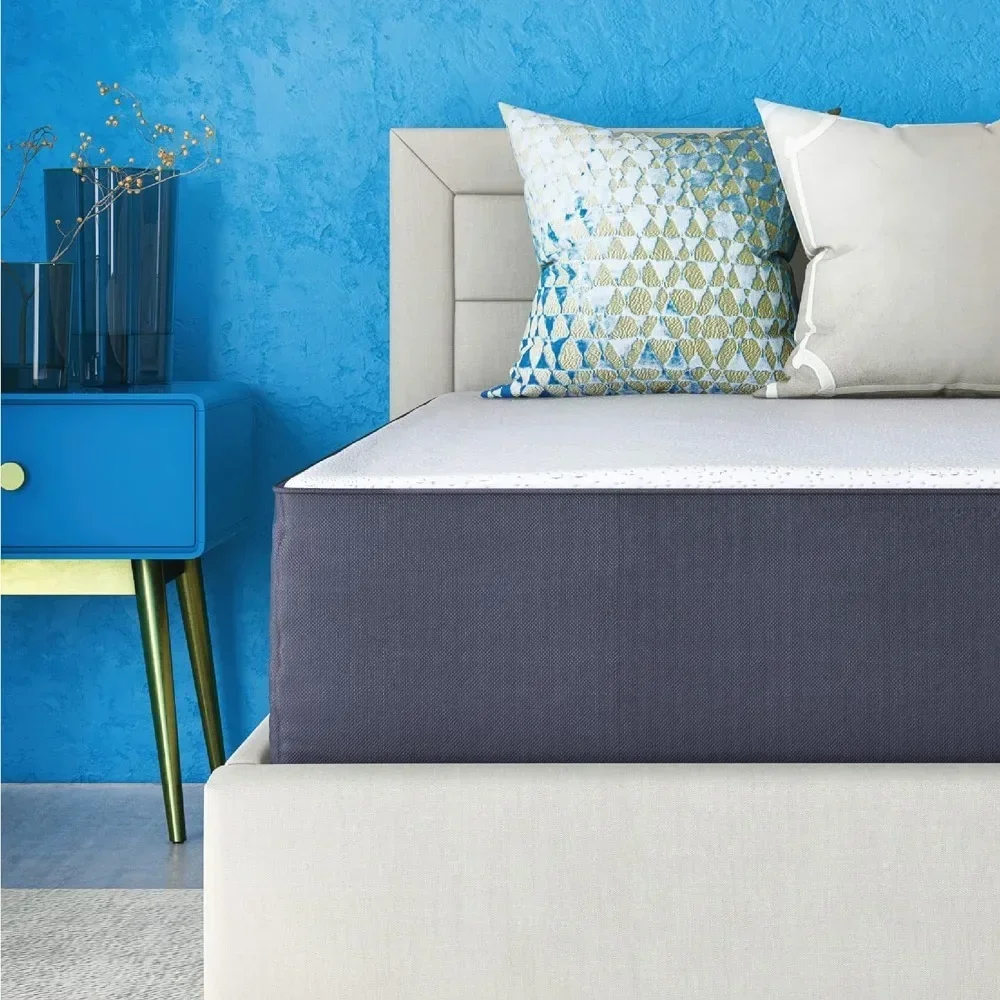 Ventilated Memory Foam  Mattress ，Bed-in-a-Box  Medium Feel, Motion Isolation, Certified Safe Foams & Fabric, Mattress in A Box