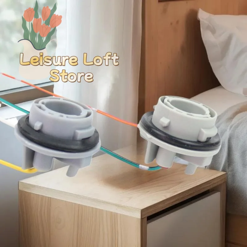 

2Pcs 1156/P21W LED Bulb Socket Adapter - Angled BAU15S Base for Halogen to LED Conversion, Tool-Free Installation