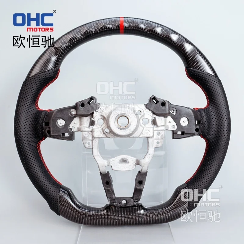 For MX-5/Miata 2016-2025 , genuine 3k carbon fiber car steering wheel modification car accessories