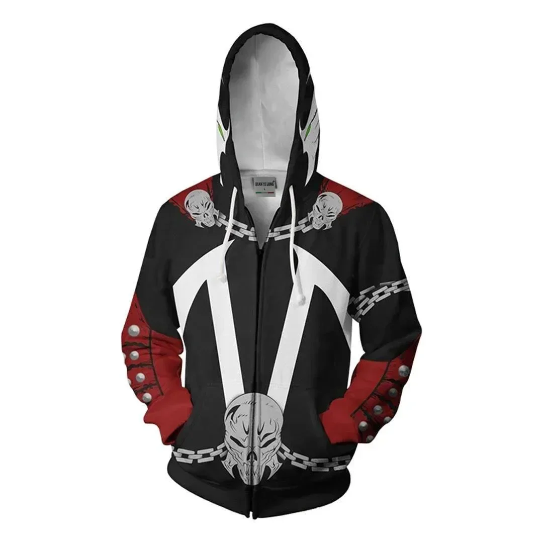 Men Spawn 3D Printed Hoodies Unisex Tracksuit