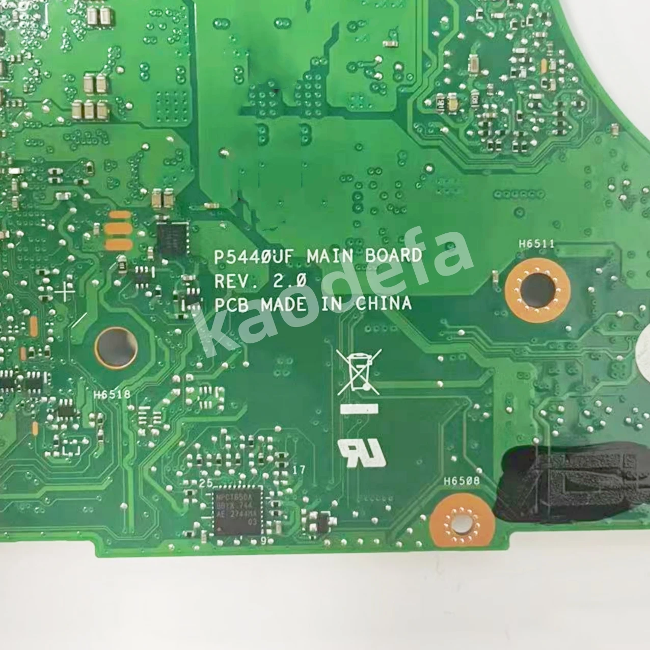 اللوحة الرئيسية P5440UF للوحة الأم للكمبيوتر المحمول ASUS P5440UA وحدة المعالجة المركزية: I3 I5 I7 8th Gen GPU: N16S-GTR-S-A2 2G RAM: 4GB / 8GB 100% اختبار موافق