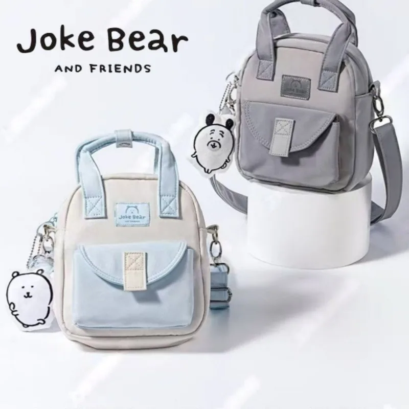 

Joke Bear Crossbody Bag Student Shopping and Outing Item Storage Backpack Anime Merchandise Large-capacity Bag Festival Gift