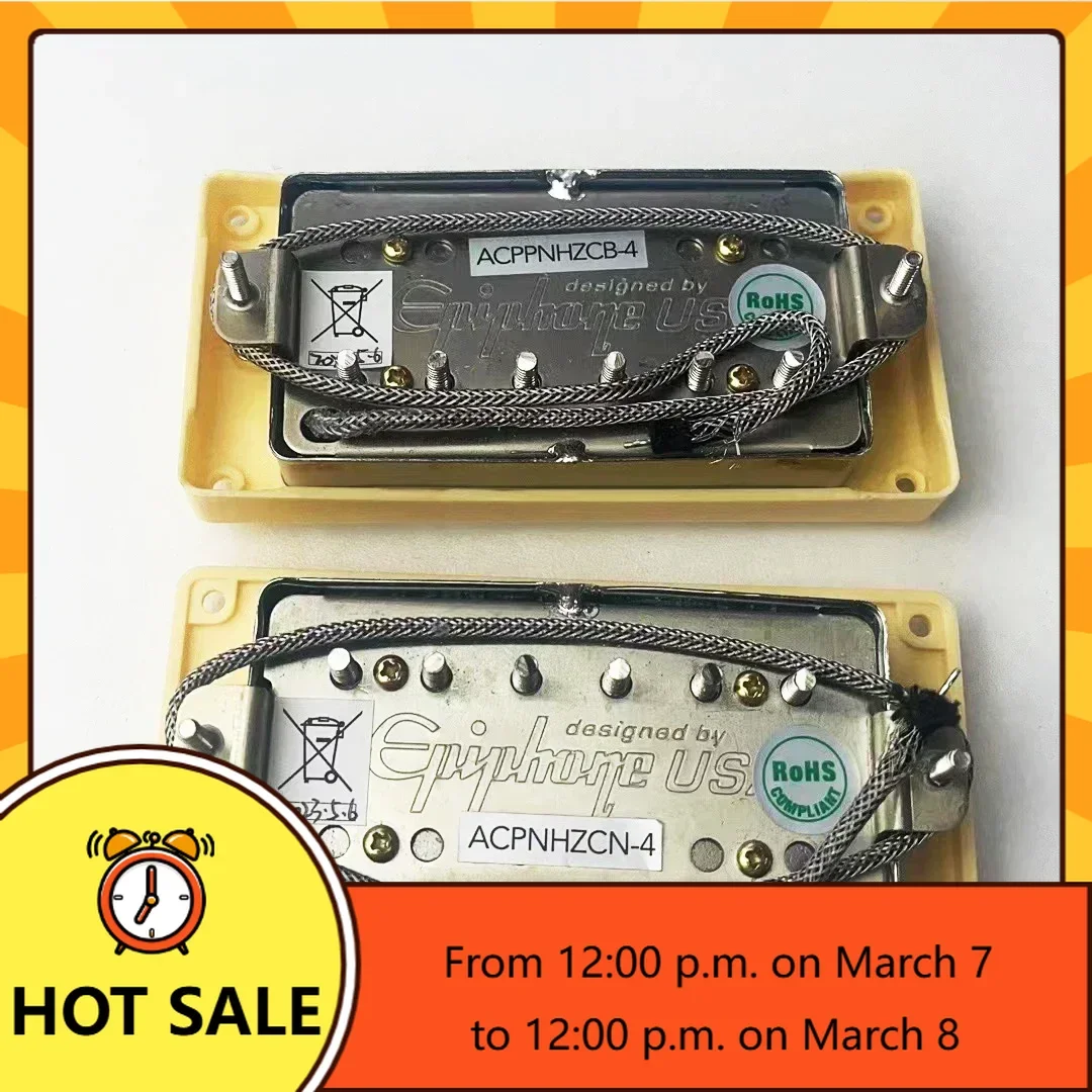 

Q-X- Music Store-1 Set Оригинальный стандартный звукосниматель для электрогитары PRO Alnico Humbucker