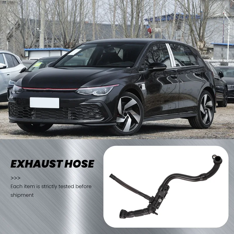 03C103474AD Vent Hose Exhaust Hose For VW Golf Passat Tiguan  Skoda SEAT