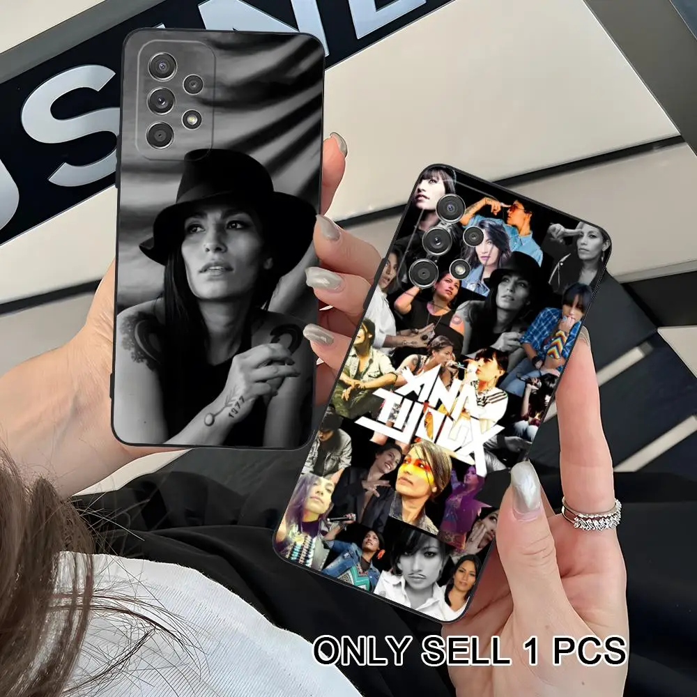 Ana Tijoux Phone Case for Samsung Galaxy A57 56 55 54 53 52 51 37 36 35 34 33 32 31 5G Soft TPU Shockproof Cover