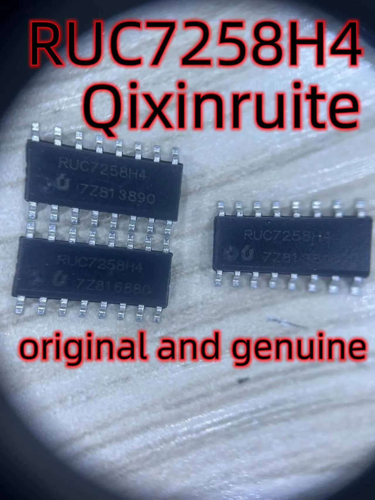 Qixinruite  New original genuine REFRUC7258 RUC7258H4 MP24943DN-LF-Z MP24943 integrated circuit IC chip