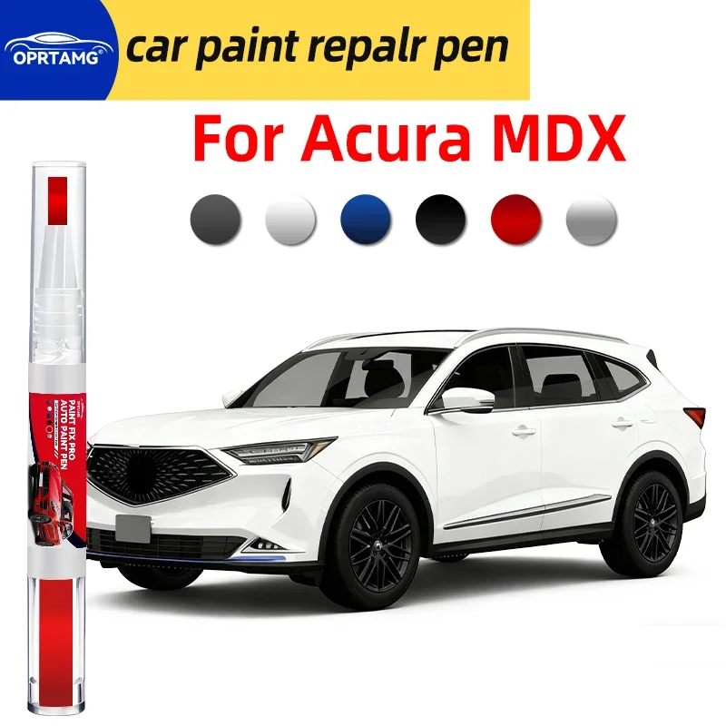Caneta de reparo de pintura automotiva para acura mdx, caneta de pintura para reparo de arranhões de carro, acessórios automotivos, ferramentas de pin