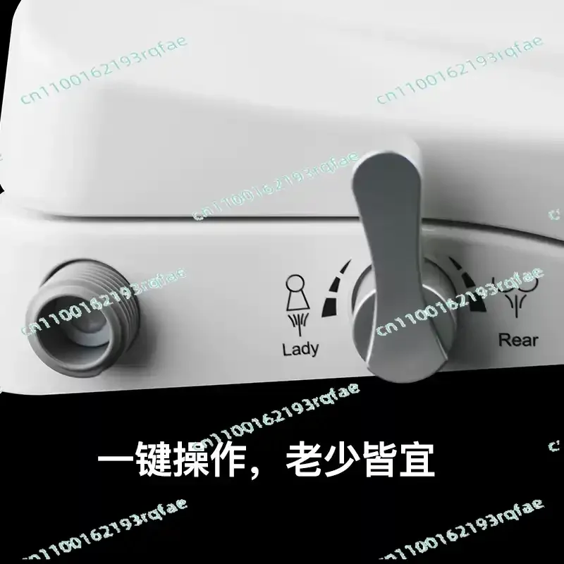 غطاء مرحاض ذكي منظف مع قطرة بطيء، غطاء مرحاض منزلي لغسل المؤخرة #3