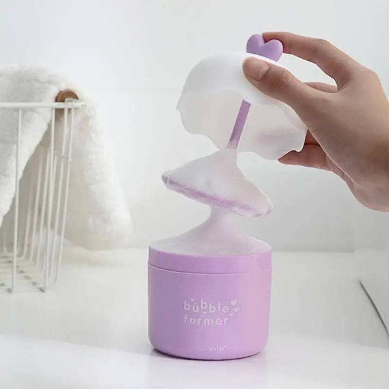 Draagbare Schuimmaker Cup Bubble Foamer Maker Gezichtsreiniger Foam Cup Body Wash Bubble Maker Bubbler Voor Gezicht Schoon Gereedschap