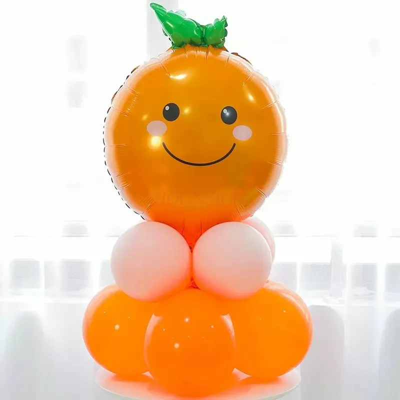 Children's Day Fruit and Vegetable Balloon Decoration Birthday Party School Kindergarten Decoration Creative Layout