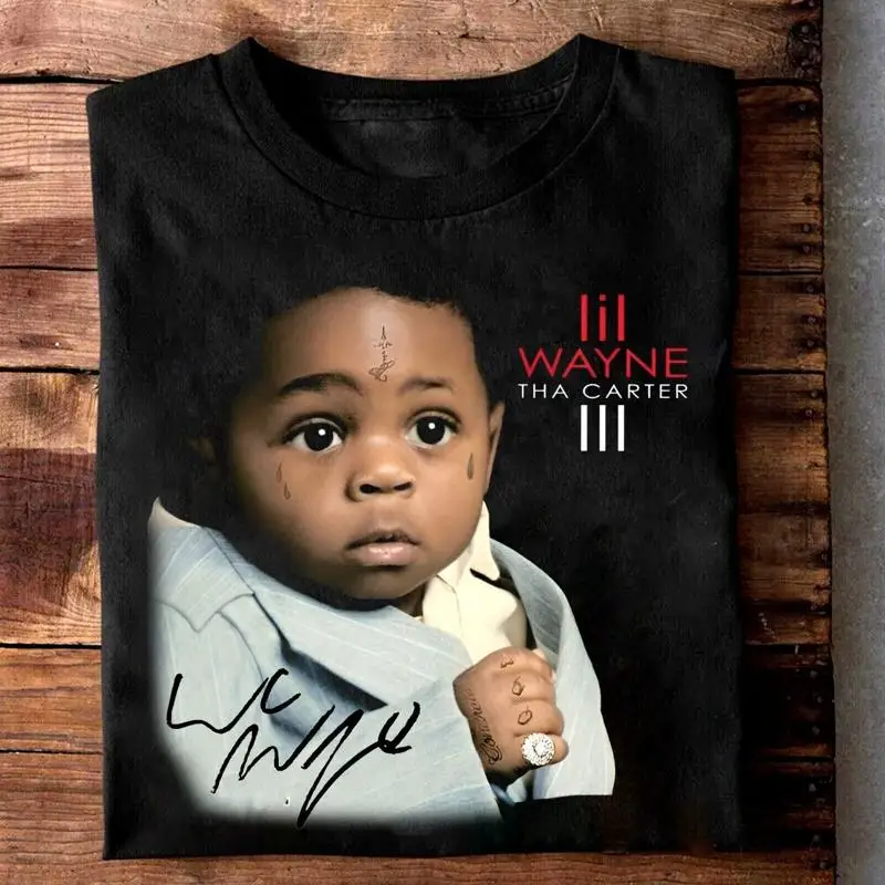 Lil Wayne The Carter III Black Cotton All size  T shirt HRB261