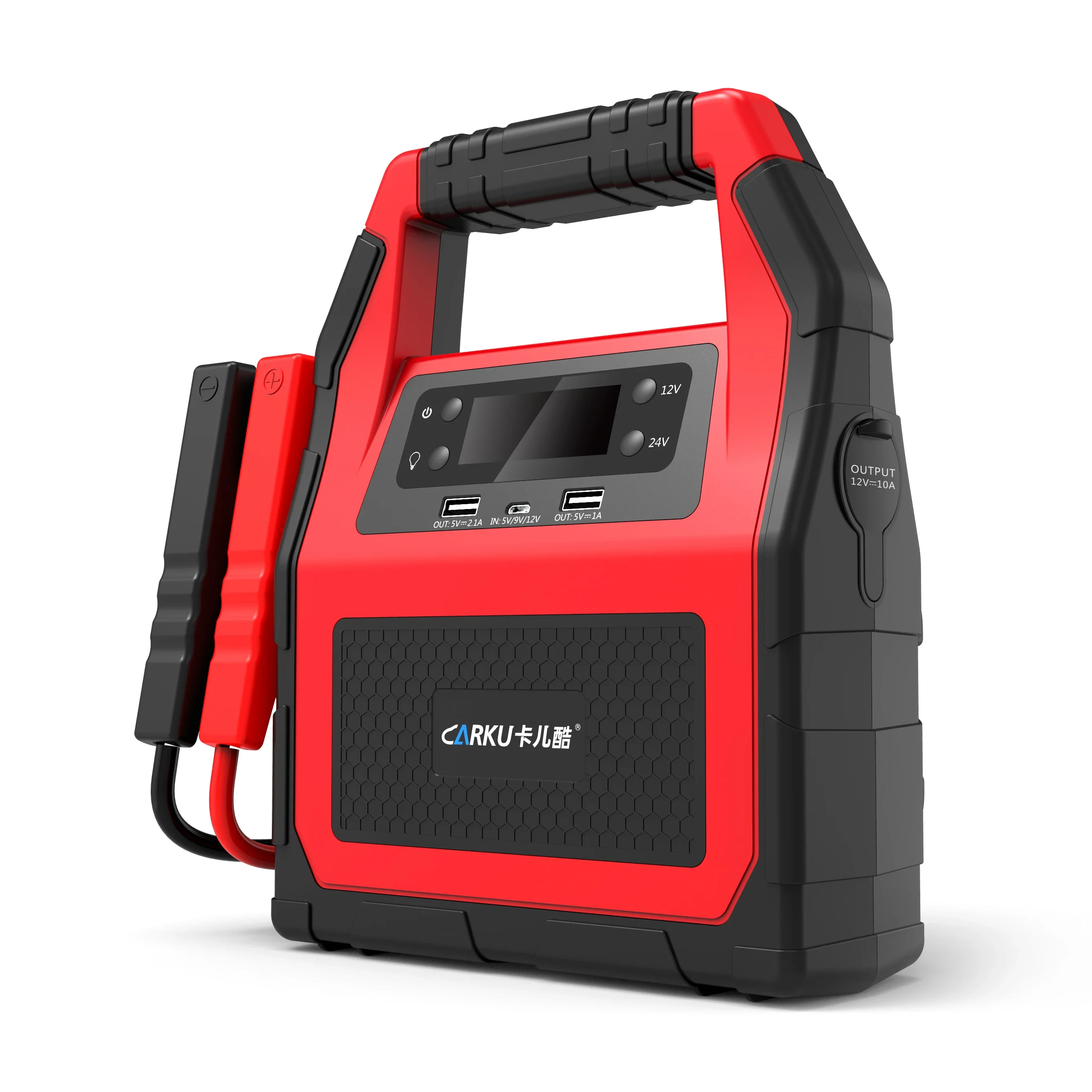 Factory Direct Price CARKU Patent Handheld 24 Volt 1500A Car Jump Starter Power Bank For Truck