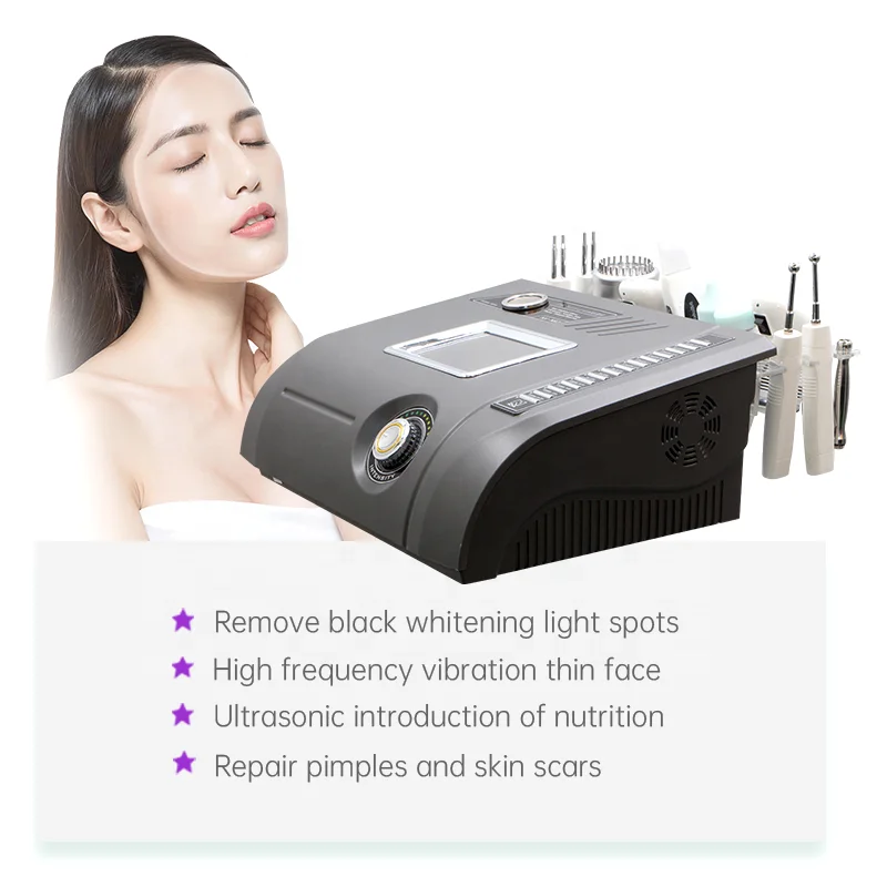 newface 7 in 1 Multifunctional Ultrasound Skin Dermabrasion BIO Face Lift microcurrent gloves Machinenewface 7 in 1 Multifunctio