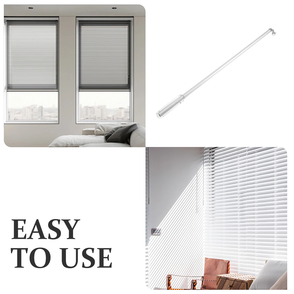 

Curtain Handle Pleat Rods for Bay Windows Finials Blinds Hang Pole Drapery Wands Metal Outdoor