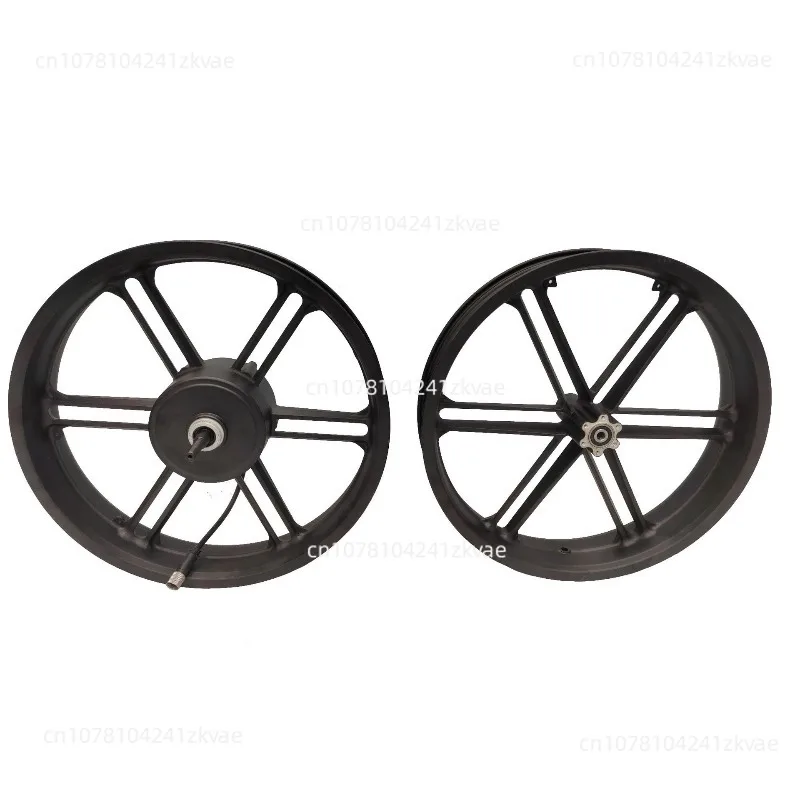 20 Inch Magnesium Alloy Integrated Wheel Hub Motor For Snow Electric Vehicle Scooter High Performance