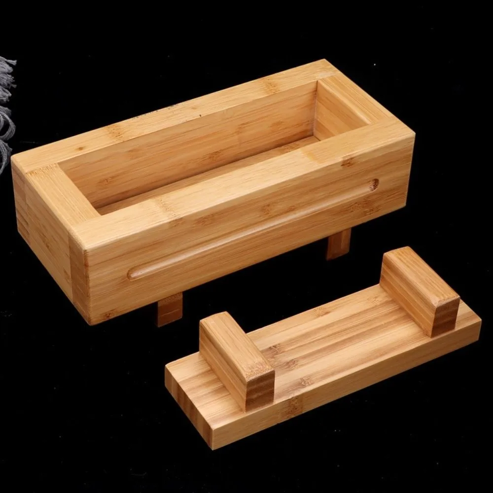 

Easy To Clean Wooden Sushi Press Mold Portable Rectangular Rice Mold Flat Press Thousand Layer Sushi Mold Kitchen