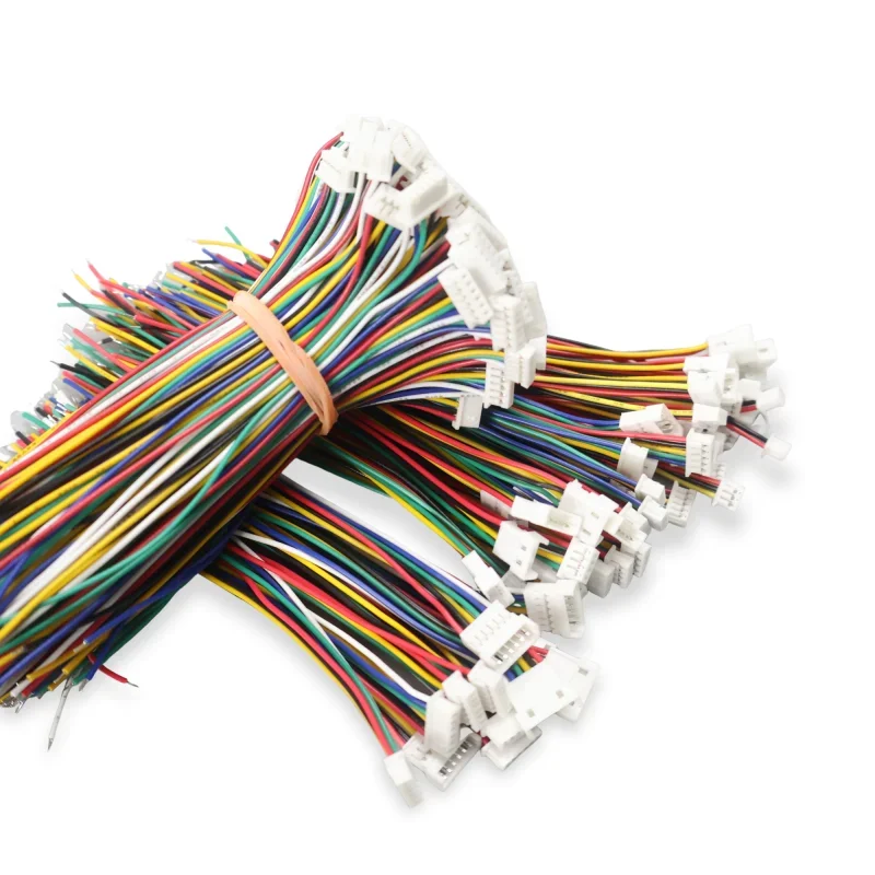 

Прочный тип 1 пара Micro JST GH 1,25 мм 2P 3P 4P 5P 6PIN Шаг 1,25 мм Штекерный разъем с проволочными кабелями 100 мм Разъем 28AWG