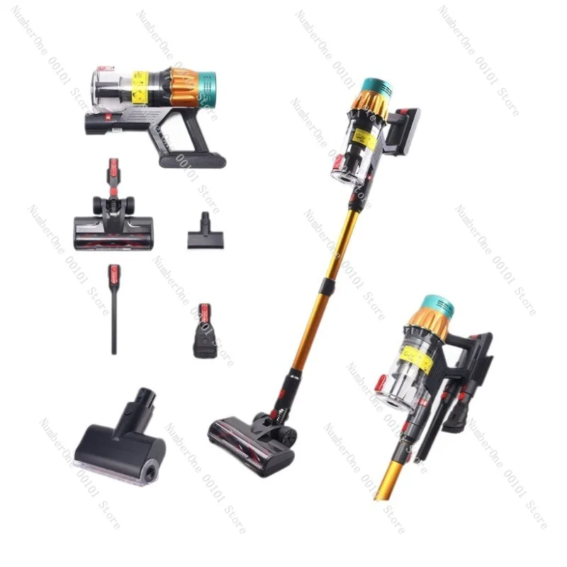 Powerful 650W Cordless Vacuum Cleaner for Home Large Suction Brushless Motor Carpet Mite Removal Wet Dry Vacuum Mop Combo