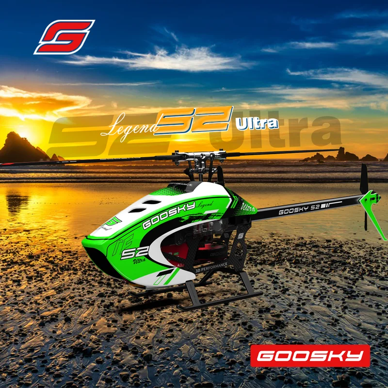 2025 Goosky S2 Ultra Model 3d Remote Control Stunt Helicopter Baf080010 Adult Toy Gift