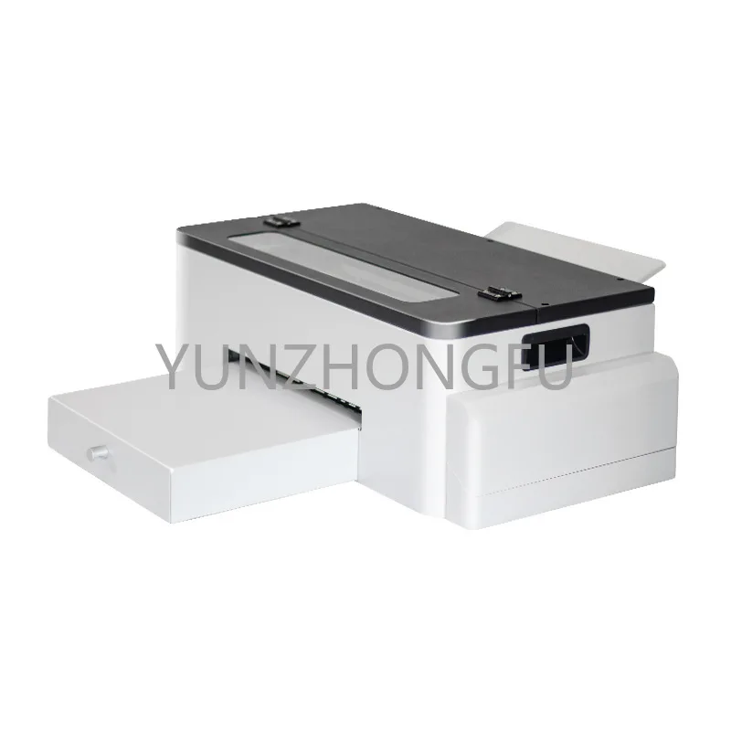 A3 DTF Bai Mo pyrography machine L1800 full cloth printing pure cotton T-inch leather color white ink printer