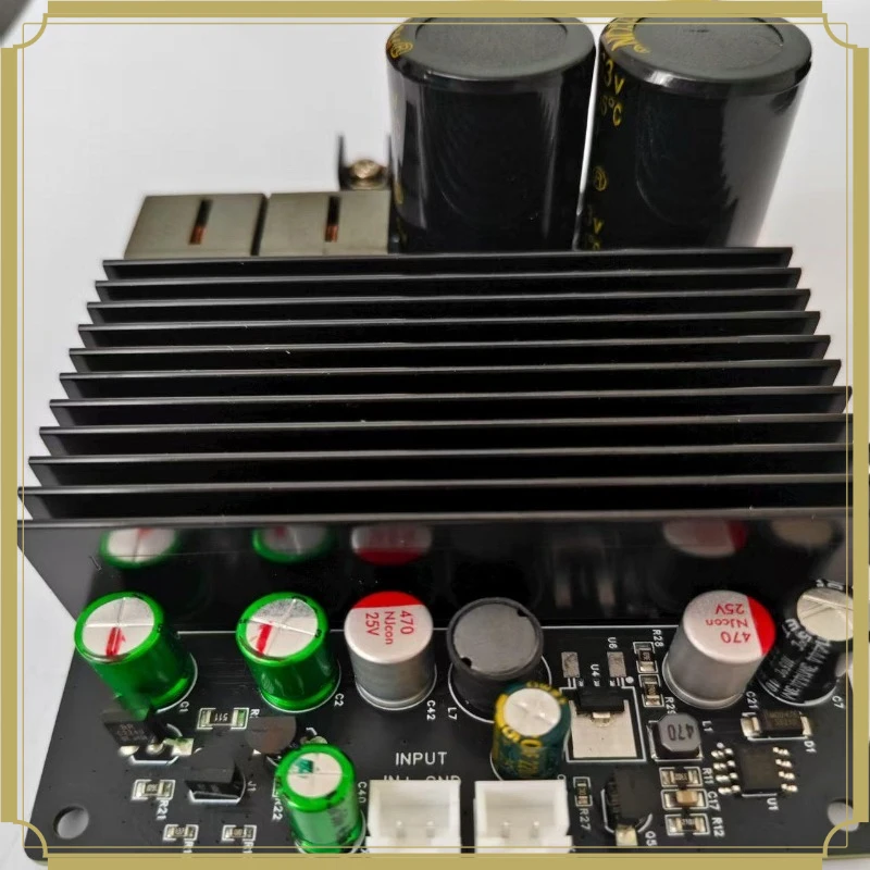 B-063 600W Mono Channel Power Amplifier Board, TPA3255 Parallel PBTL High Power Audio Amp Module