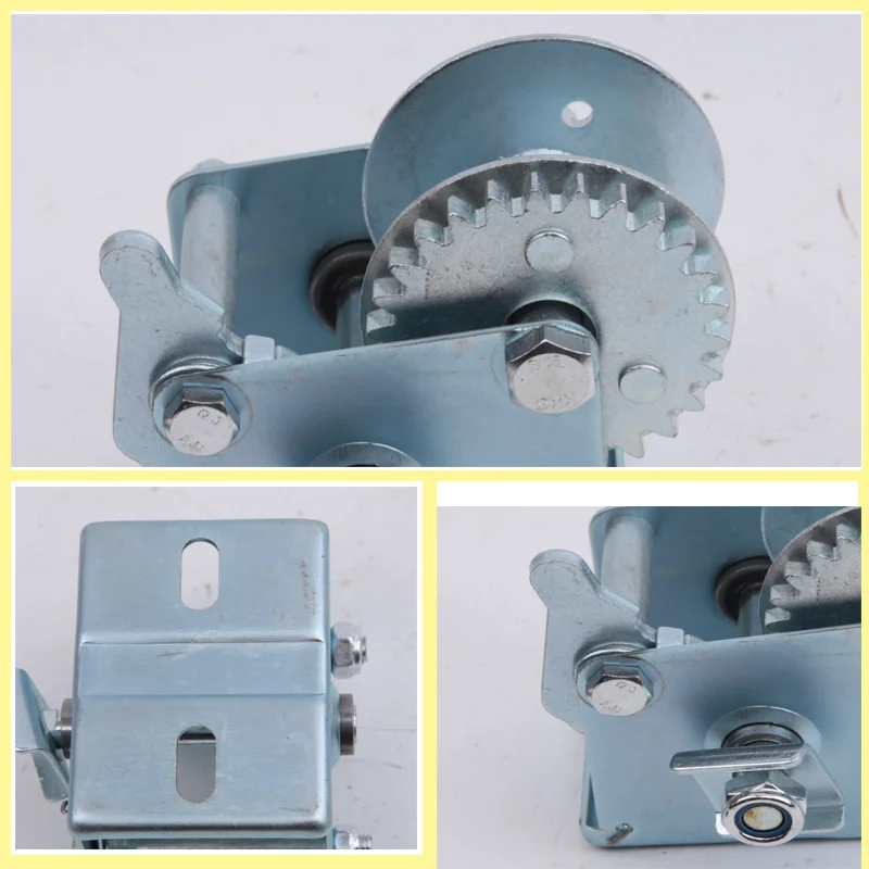 Tay Thắng 500lb Không Dây Móc Khóa Mini Bọc Thắng Tay Móc Treo