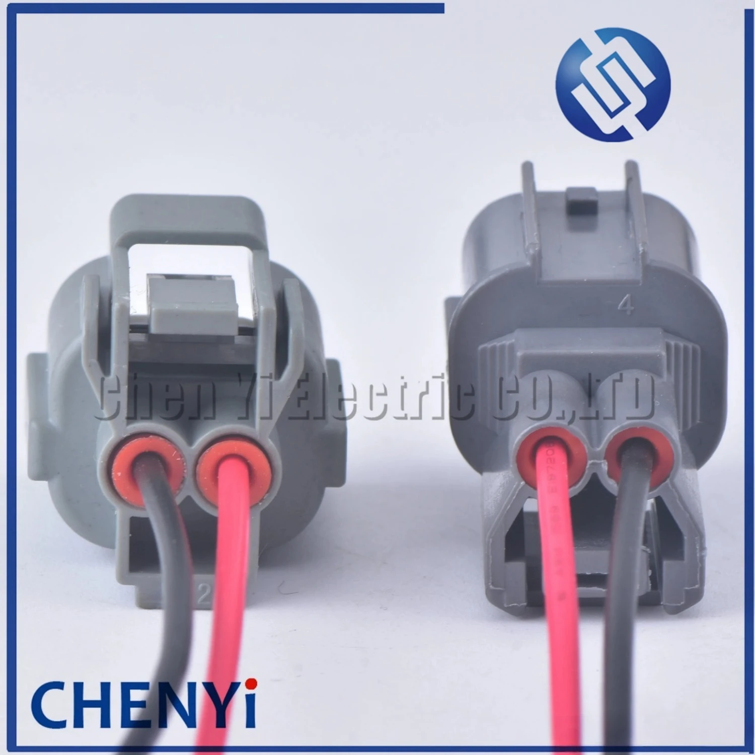 2 Pin Auto waterproof connector Car light wiring harness plug Rear door lock motor horn plug for Honda BUICK 6181-0070 6189-0129