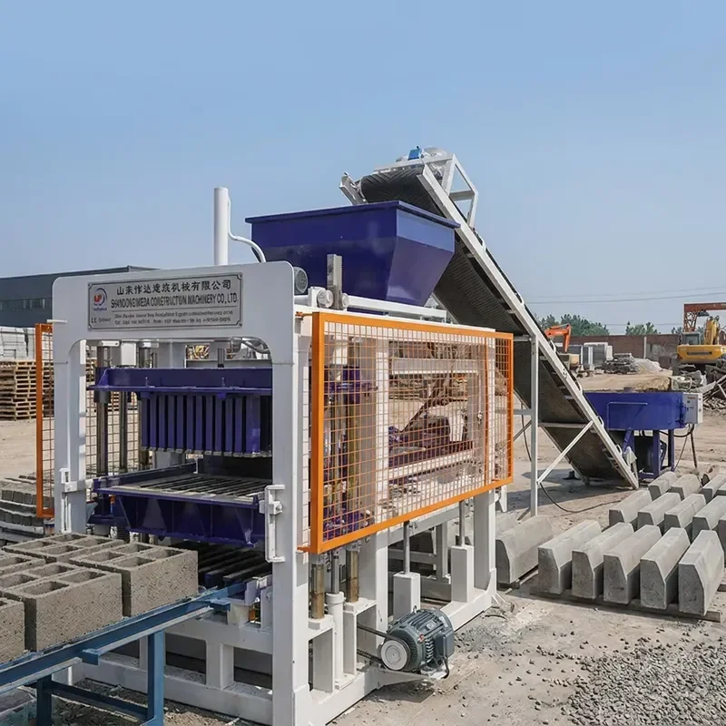 Full Automatic PLC Controlled Gearbox Hydraulic Hollow & Paving Block Making Machine with Bearing