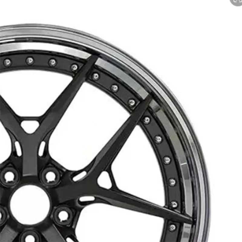 Racing Car Wheels 17 18 19 20 21 22 Inch Doublock Polished Racing Forged Alloy Passenger Car Rims Wheels For Bentley Flying Spur