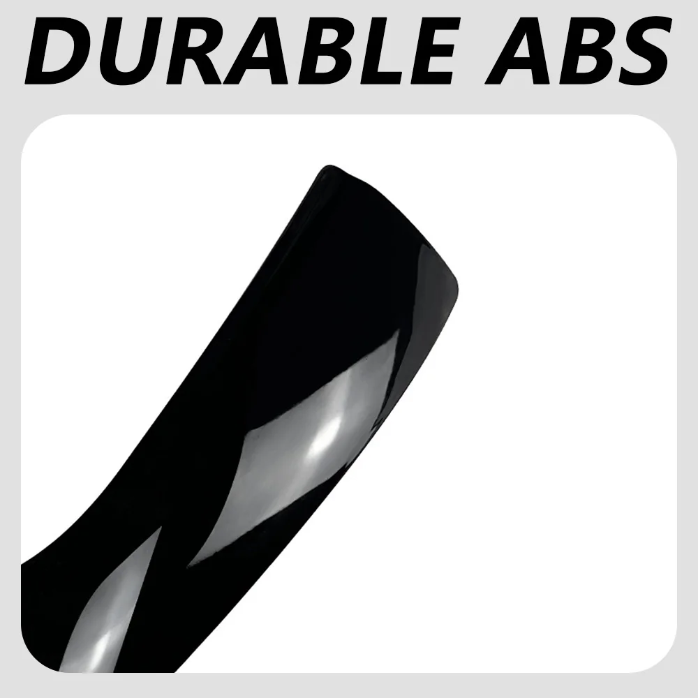 غطاء زاوية المصد الأمامي لسيارات BMW 5 Series G30 G31 LCI M Sport 2021 + ملحقات المصد الجانبي للمصد الرياضي باللون الأسود اللامع #6