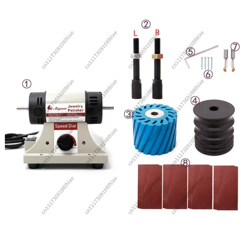 Manual tools and polishing for vegetable leather edge sand, AC 220V leather edge polishing machine - Mini desktop grinder