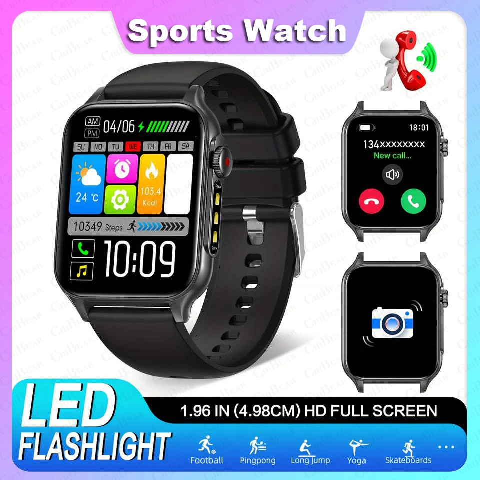 2025 New Smart Watch P6 Max 1.96