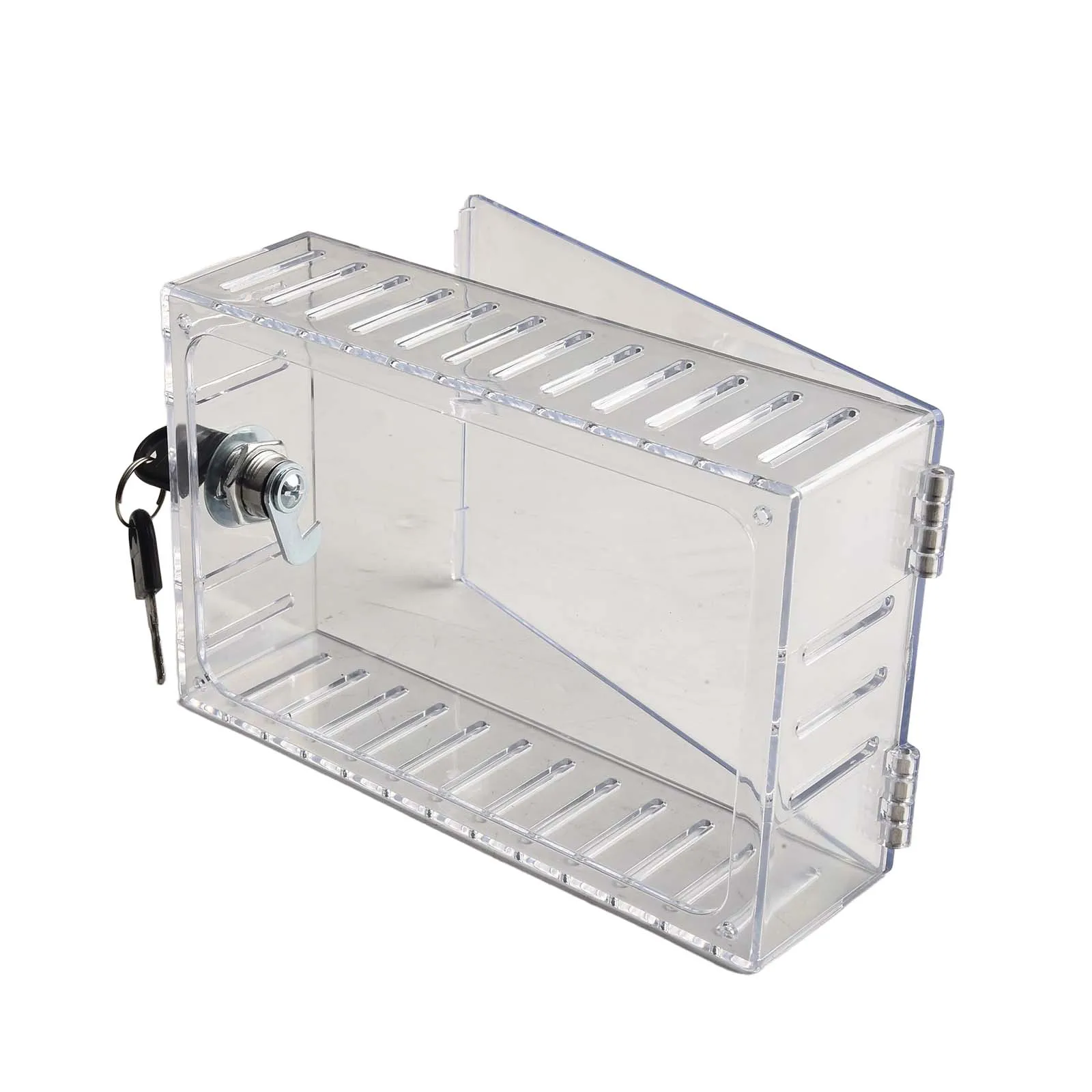 

20*12*5.7cm Combination Lock Box Resistant To Discoloration Combination Lock Design High-quality Acrylic Material