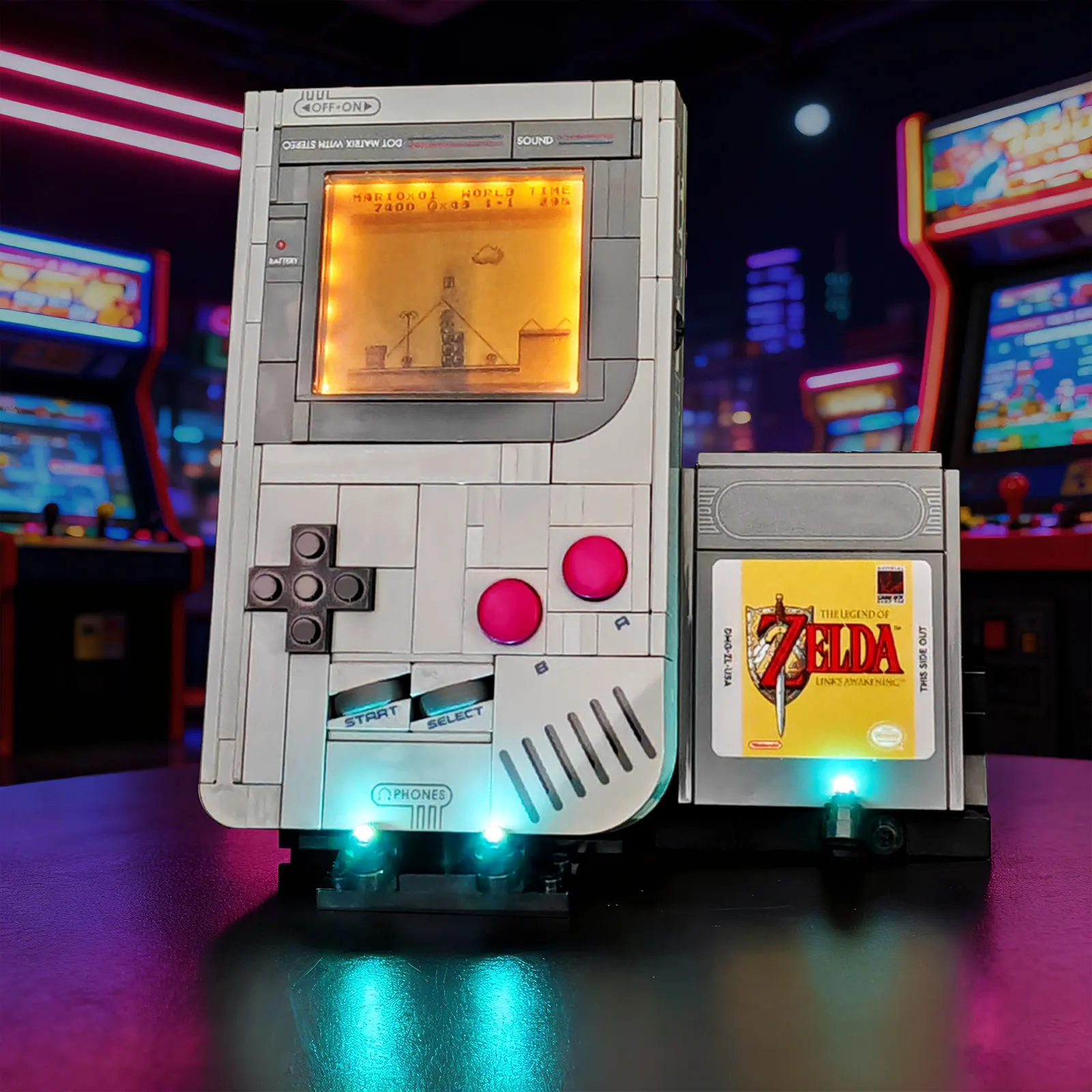 

Комплект светодиодного освещения LYBMTWF, совместимый с строительными блоками для игрового мальчика Lego 72046, не включает модели кирпичей)