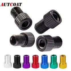 4Pcs Presta Valve Adapter - Convert Presta to Schrader - French/UK to US - Inflate Tire Using Standard Pump or Air Compressor