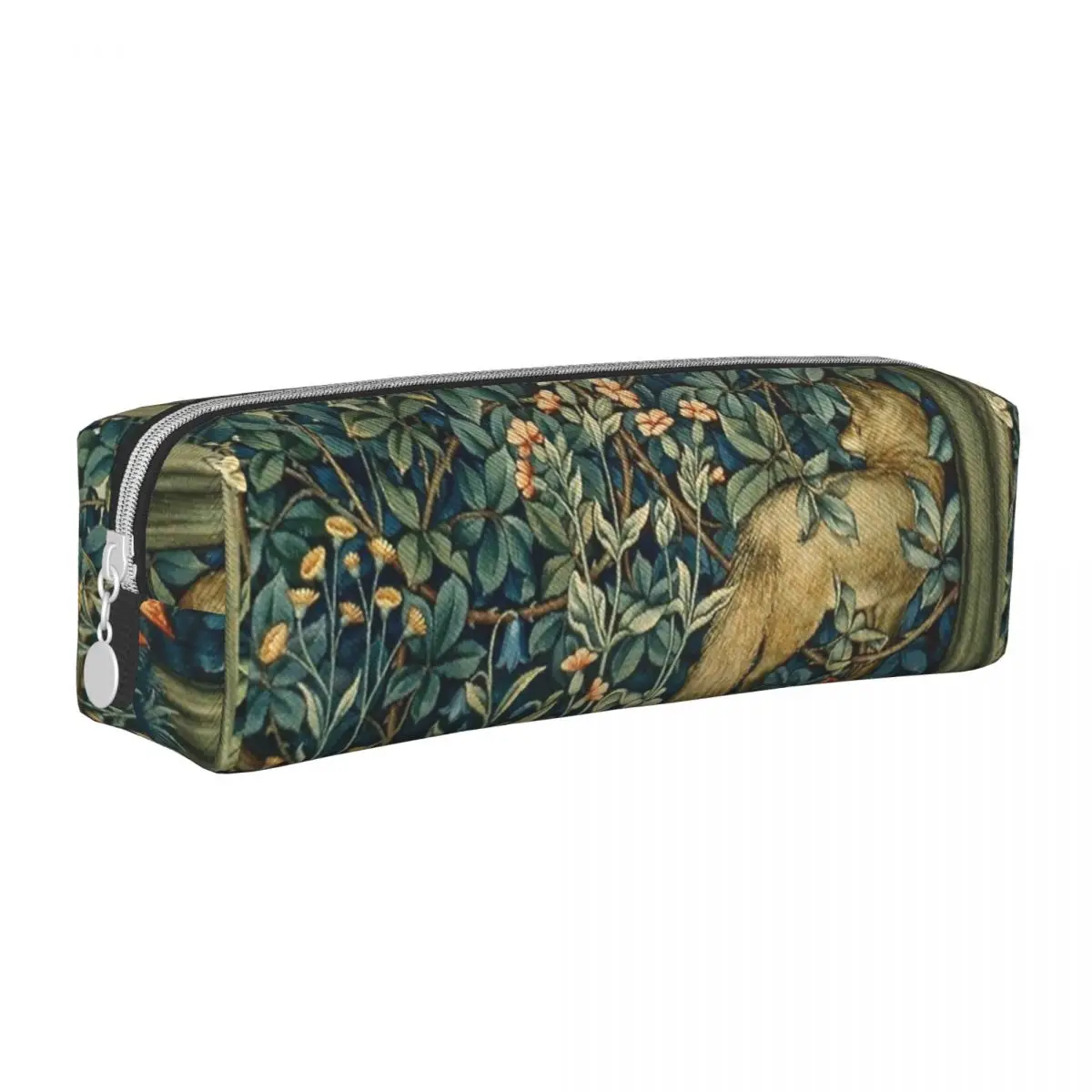 Fagiano e volpe William Morris astuccio portapenne classico astuccio portapenne ragazze ragazzi grande stoccaggio materiale scolastico Pencilcases