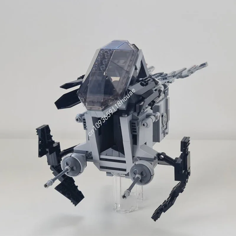 535PCS MOC Star Battle Imperial Gunship - Rebels Spaceship Model Building Blocks Stacking Bricks Creative Kid Toy Gift Diy view 3