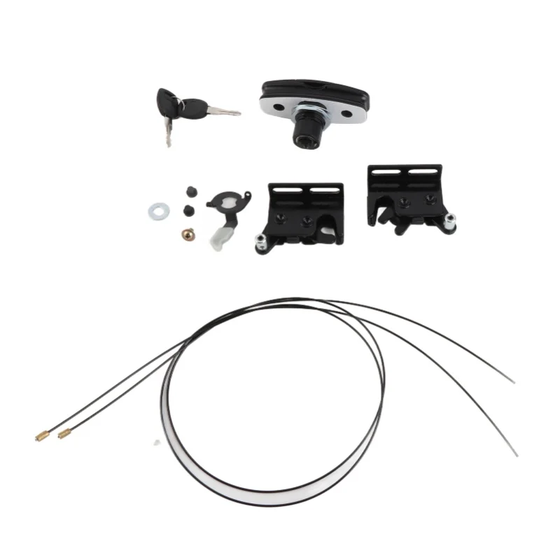 Truck Cap Twist Handle Kit Manual Unlocking Enhanced Security With 2 Keys 113436 100XQ For Leer Truck Caps 100XQ 100XL 100XR